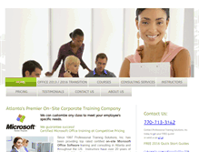 Tablet Screenshot of microsofttrain.com